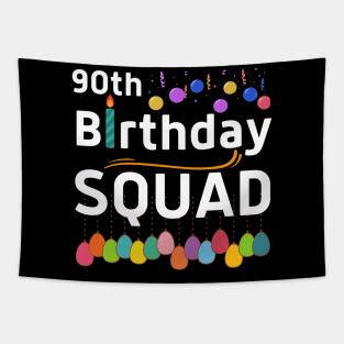 90Th Squad B-Day Crew Family Tapestry