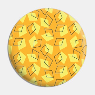 Yellow Diamond Seamless Pattern 018#001 Pin