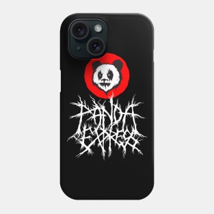 Kvlt Black Metal Panda Fast Food Logo Phone Case