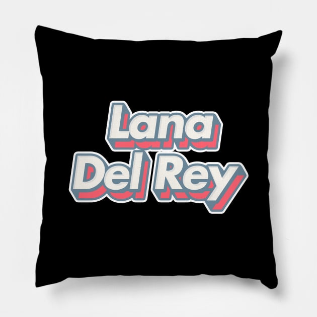 Lana Del Rey Vintage Style Pillow by MasyaDeaart