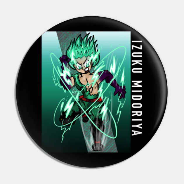 One For All Full Cowl Deku Myheroacademia Pin Teepublic Au