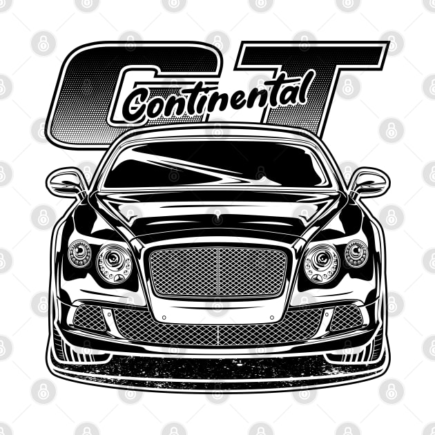 Continental GT - Black Print by WINdesign