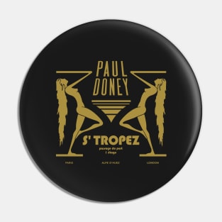 Retro Saint Tropez Club Pin