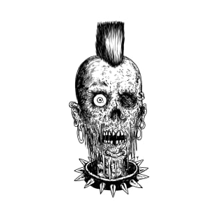 Mohawk Zombie T-Shirt