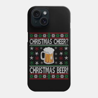 Christmas Cheer Christmas beer Phone Case