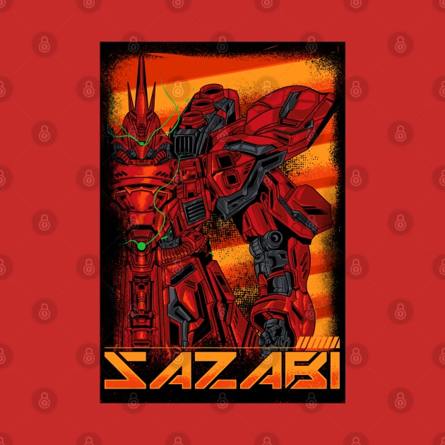 Gundam Sazabi by mazyoy