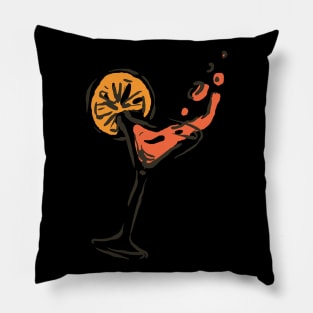 Summer Cocktail Pillow