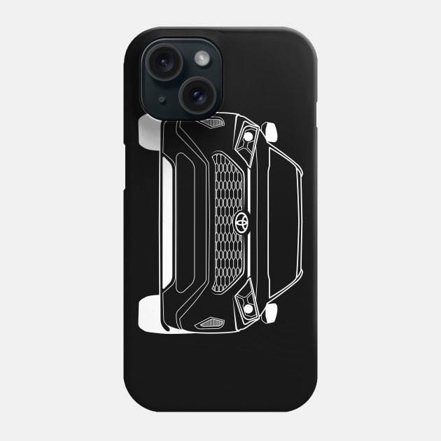 Toyota SUV Phone Case by HSDESIGNS