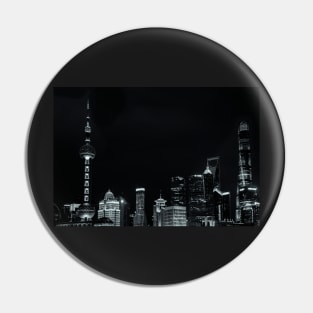 Shanghai Skyline Pin