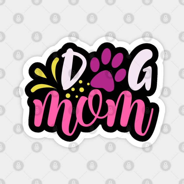 Dog Mom Magnet by labatchino