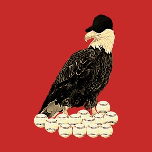 baseball  eagle T-Shirt