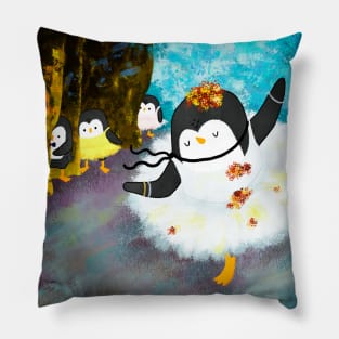 The Penguin Star Art Series Pillow