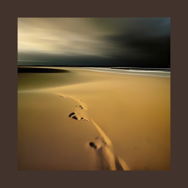 Victorian Coastal landscape Beach Storm Photo by druidwolfart