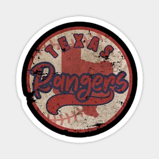 Texas rangers - vintage style Magnet