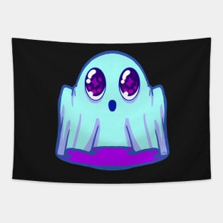 Cute little monster ghost Tapestry