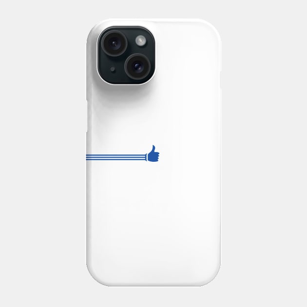 Like (navy) Phone Case by Spaksu