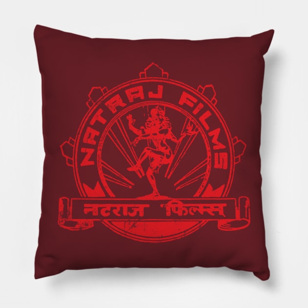 Natraj Films Pillow by MindsparkCreative