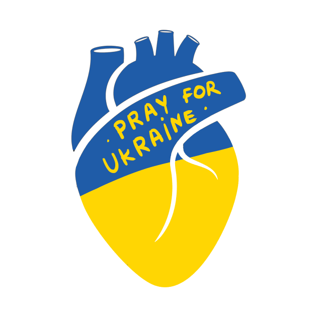 heart for pray for ukraine by chandelier2137