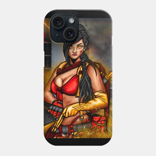 Alex Zedra Mara Phone Case by Pyropen