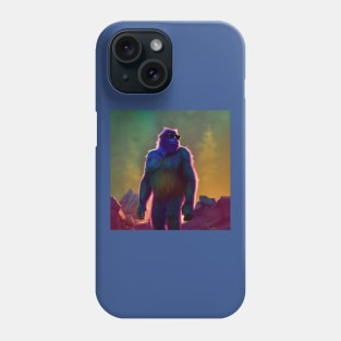 Dope Sasquatch in Nature Phone Case