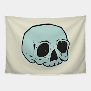 Classic Skull (BLUE) Tapestry