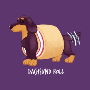 Dachsund Roll T-Shirt