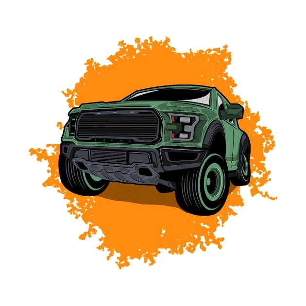 Ford Raptor PickUp Truck by FungibleDesign