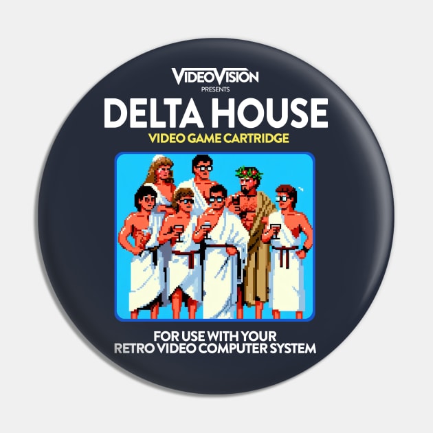 Delta House 80s Game Pin by PopCultureShirts