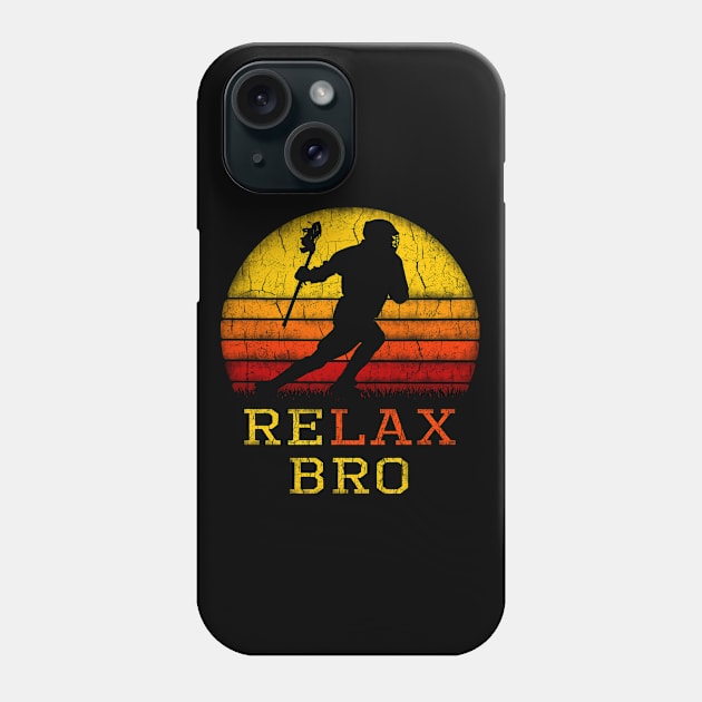 Lacrosse Retro Phone Case by AllWellia