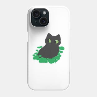 Cat among plants Phone Case