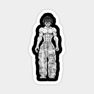 Demon time baki Magnet