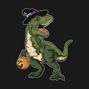 Trick Rawr Treat Halloween T Rex Dinosaur T-Shirt