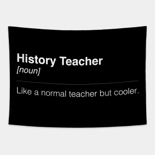 History Teacher Tapestry