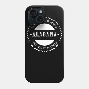 Alabama State T-shirt for patriots Phone Case