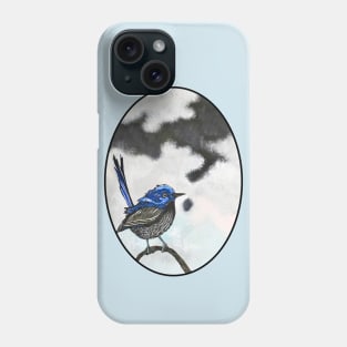 Lil’ Blue Wren Phone Case