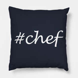 Chef Profession - Hashtag Design Pillow