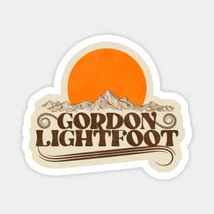 Gordon Lightfoot Rising Sun Magnet