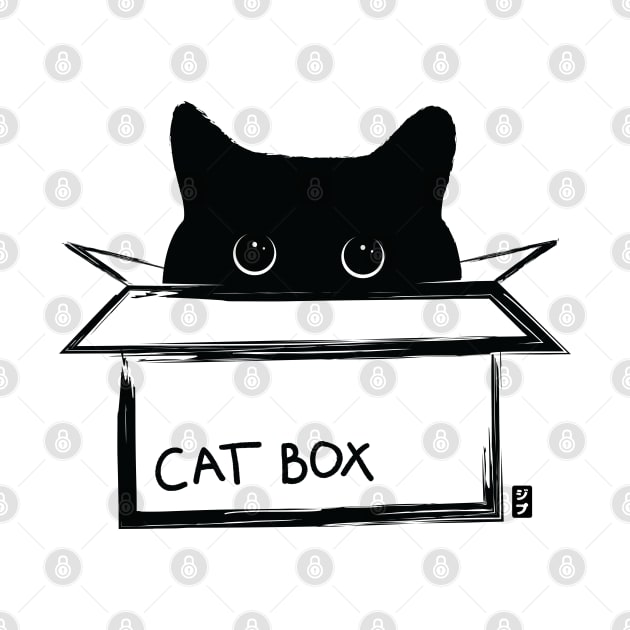 Cat box - a cat in a box by geep44