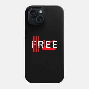 Free Kashmir - Kashmiri Distressed Flag Political Activism Phone Case