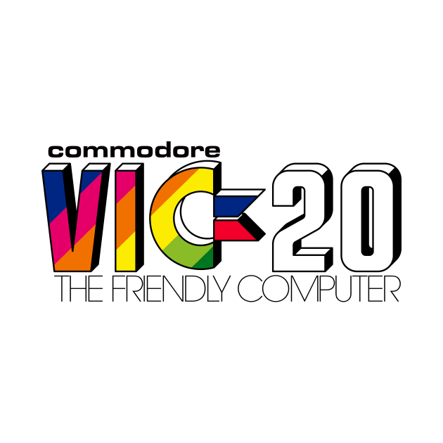 Commodore VIC-20 - Version 4 Black by RetroFitted