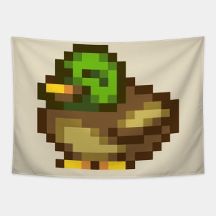 Pixel Duck Tapestry