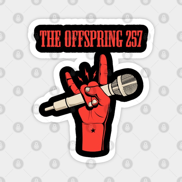 THE OFFSPRING 257 BAND Magnet by dannyook