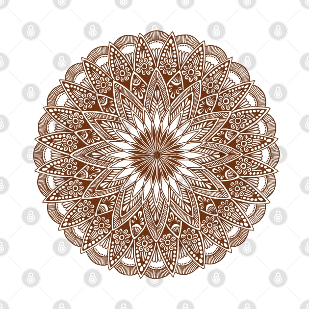 Mandala (brown) by calenbundalas