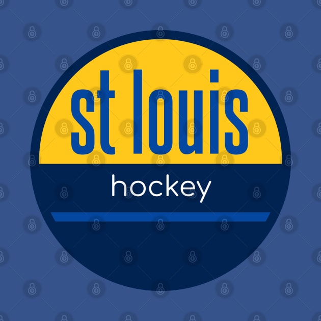 st louis blues hockey by BVHstudio