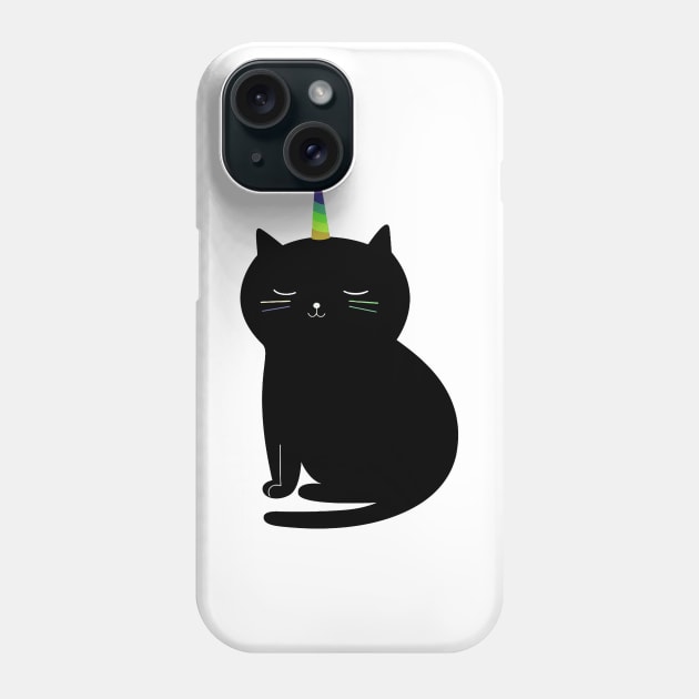 Caticorn Phone Case by crabyexsecutif