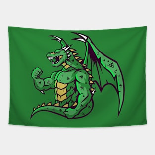 Dragon Illustration Tapestry