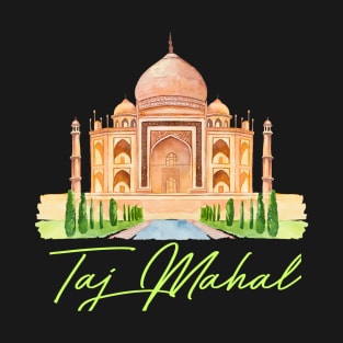 India - Taj Mahal - Bright Indian T-Shirt