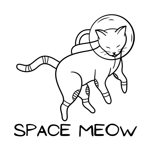 Space Meow by Purrestrialco