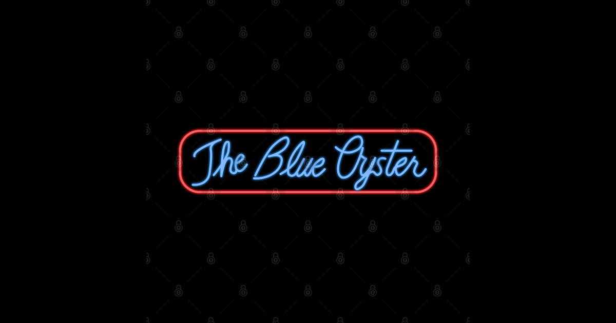 The Blue Oyster Bar Blue Oyster Bar Sticker TeePublic