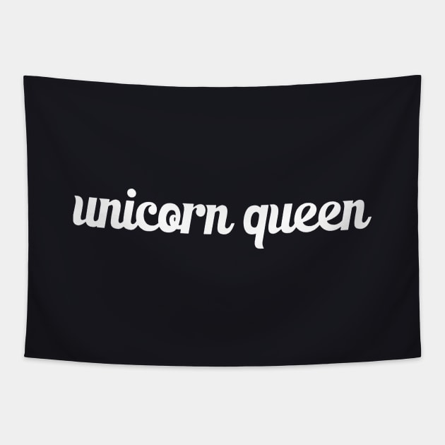 Unicorn Queen Halter Top Crop T Shirt Womens Girls Fun Tumblr Hipster Swag Grunge Goth Retro Vtg Indie Festival Cute Pastel Pink Kawi Hipster Tapestry by huepham613